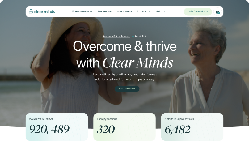 Clear Minds — wellness subscription audio platform built on Shopify